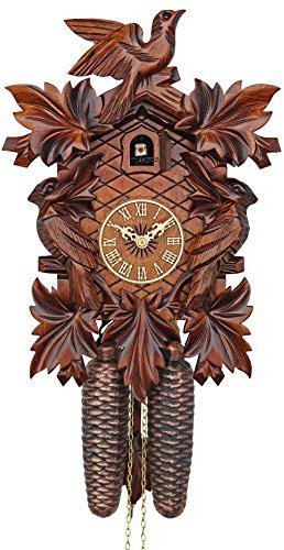 Kuckucksuhren 7 Tage Kuckucksfamilie 35 cm