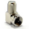 F Stecker SAT Buchse Zum Rechts Abgewinkelt Männlich Stecker Kupplung Adapter