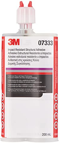 3M Impact Resistant Structural Adhesive, 07333, Two-Part Epoxy, True Automotive OEM Recommended, 200 mL/6.75 fl oz Cartridge, Purple