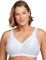 Glamorise Damen 1006 Sports Bra, Weiß, 90D