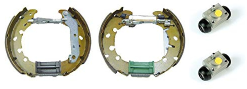 BREMBO Bremsbackensatz K24061 | Kompatibel mit: FORD FIESTA IV, FIESTA V, FUSION, KA, PUMA, STREET KA, MAZDA 121 III, 2
