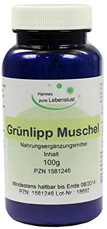 GRÜNLIPPMUSCHEL Pulver 100 g