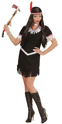 W WIDMANN MILANO Party Fashion - Costume da indiano, abito, squaw, selvaggio west, figlia del capo, carnevale