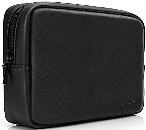 ProCase Zubehör Tasche Organizer Power Bank Hülle, Electronics Zubehör Travel Gear Organisieren Hülle, Kabel Management Festplatte Tasche – Schwarz