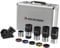 Celestron 94305 2 inch Eyepiece & Filter Kit, 12 piece - Includes 2 Mirror Diagonal, Diagonal Adapter, 3 x E-lux 2 Eyepieces, 2X Barlow Lens, 5 Coloured Flters and Aluminium Hard Case, Silver