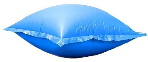 Swimline Hydrotools Air Pillow For Above Ground Pools Cover Winterizing | 4 x 4 ft Cushion Swimming Pool Closing Winter Kit | Cold Resistant Ice Equalizer Thick Pool Pillows Blue | 1144 ACC44