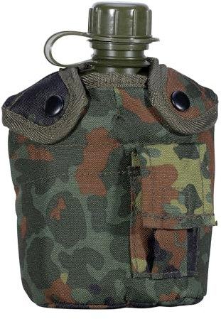 Gourde US Plastique avec Quart et Housse Mil-Tec