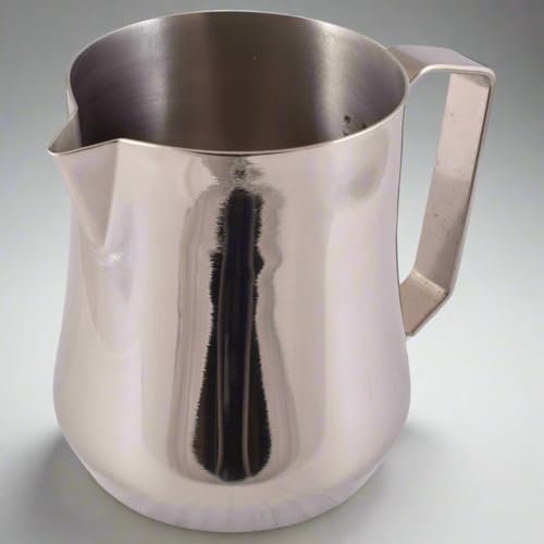Motta Stainless Steel Tulip Milk Pitcher/Jug, 17 fl. oz., Silver