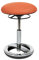 Topstar Bürohocker Sitness Bob Alu poliert orange