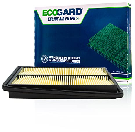 ECOGARD XA10423 Premium Engine Air Filter Fits 2018-2024 Renault Koleos, 2014-2020 Nissan Rogue, 2017-2022 Rogue Sport, 2014-2022 X-Trail, 2017-2023 Qashqai