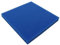 JBL 62561 Mehrweg-Schaumstoff für Aquarienfilter gegen alle Wassertrübungen, Filterschaum blau fein, 50 x 50 x 5 cm