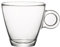 Bormioli Rocco 430230 Easy Bar tazza da cappuccino 230 ml, trasparente, vetro temperato, 1 unità