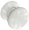 Securit Ceramic Door Knobs White (Pair) - 60mm