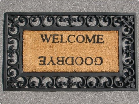 Wadiga Welcome Goodbye Fußmatte