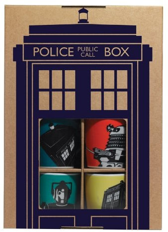 Dr Who - Character Espresso Set
