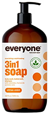 Everyone 3-in-1 Soap, Citrus plus Mint, 32 Ounce