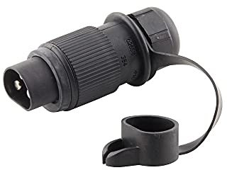 HELLA 8JA 002 263-011 Stecker - 3-polig - Stecker: Flachstecker - schwarz
