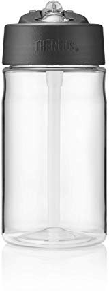 THERMOS Gourde en copolyester Tritan (Eastman) avec Paille, 355 ML, Bleu