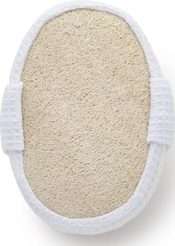 Earth Therapeutics Loofah Oval Terry Puff Pad
