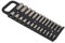 Lisle 40130 1/4 Drive Black Magnetic Socket Holder for 26 Sockets