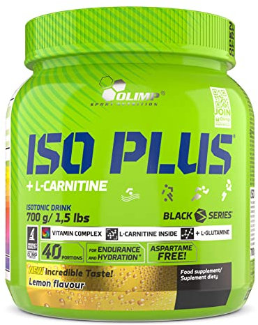 Olimp Sport Nutrition Iso Plus Powder Zitrone, 1er Pack (1 x 700 g Dose)