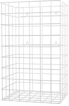 ALLCARE 3820 MediQo-line MQ-P60 Drahtkorb 60 L Weiß, 60 L
