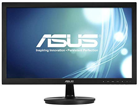 Asus VS228NE 54,6 cm (21,5 Zoll) Monitor (Full HD, VGA, DVI, 5ms Reaktionszeit) schwarz