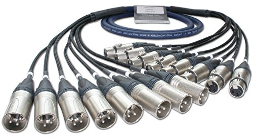 Van Damme 8 way Balanced XLR Loom (40m)