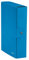 LEITZ Wow Cartella Progetti in Cartoncino Plastificato, Blu (Metallizzato), Dorso 8 cm