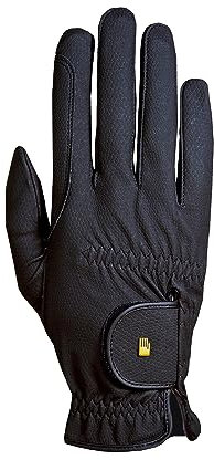 Roeckl Sports Reithandschuh ROECK-Grip JUNIOR, Kids Sommer Handschuh, Schwarz 5