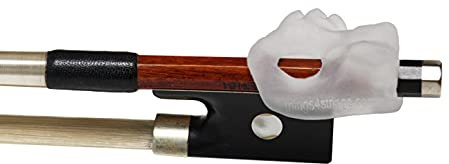 Fisch-Bogenhalter für Violine und Viola, transparent