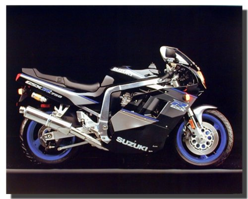 Poster des Suzuki GSXR 750 Sport-Motorrad-Wanddekoration, Kunstdruck, 40,6 x 50,8 cm