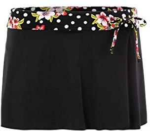 Lascana Damen Bade-Rock | mit integrierter hose und Floraldesign