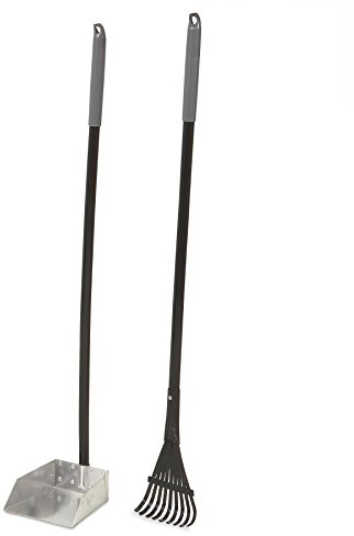 Petmate Clean Response Aluminium Rake and Pan, Small