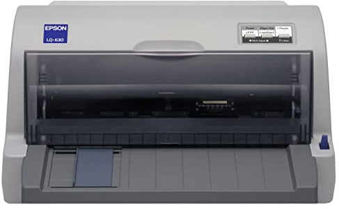 Epson LQ-630, USB 2.0, Parallel 24 Pins, 360x180 DPI, 20W, C11C480141 (24 Pins, 360x180 DPI, 20W 80 Columns, Impact dot Matrix)