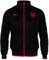 FC Arsenal Herren Retro-Trainingsjacke - Fußballgeschenk - 100% Polyester - Schwarz - M