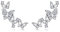 QUKE 925 Sterling Silber Zirkonia Kristall 3D Schmetterling Design Ear Cuff Braut Ohrstecker Ohrringe