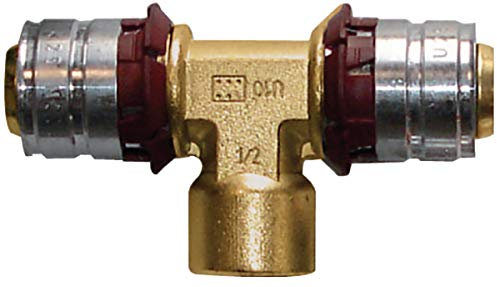 Uponor Übergangs T-Stück 20 x 3/4 x 20 Uni Pipe Pressf itting