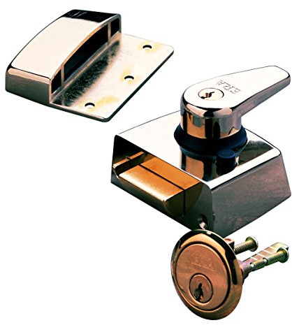 Era Double Locking Nightlatch 60mm - Brass Effect Body - Brass Cylinder