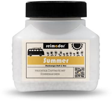 reimador Staubsaugerduft 'Summer' | Lufterfrischer & Geruchskiller | Granulat | 250 ml