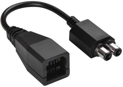 CA Adaptador Alimentación Transferencia Cable Para Xbox 360 Slim Negro