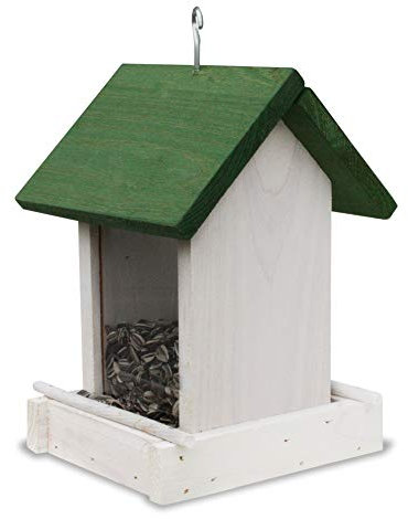 Habau 3126 Futterhaus Trondheim, grün-weiß