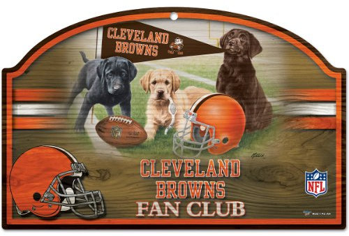 MLB Cleveland Indians 27,9 x 43,2 cm Killen Print Holzschild