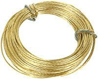 Brass Wire 2 packs of 6m. (12m) For picture hanging