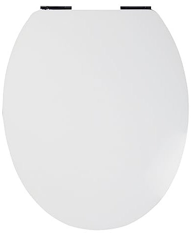 Wirquin 20719794 Abattant WC avec frein de chute Diplomat et finition brillant, blanc