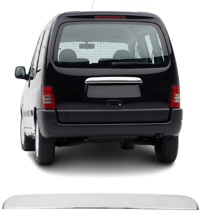 Garniture de Hayon Coffre pour Citroen Berlingo 1996-2008 acier inox
