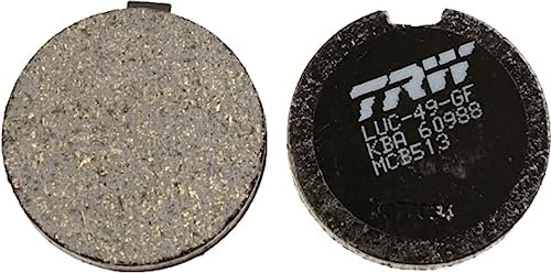 TRW MCB513 Organic Allround Bremsbelagsatz für Kreidler Florett Vorderachse und andere Motorräder