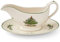 Spode Sauciere und Ständer, Keramik-Set mit Box, Mehrfarbig