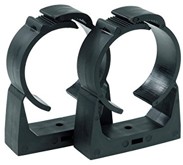 Alphacool 15161 Reservoir Clip-On 50 mm, Schwarz, 2 Stück Wasserkühlungsbehälter