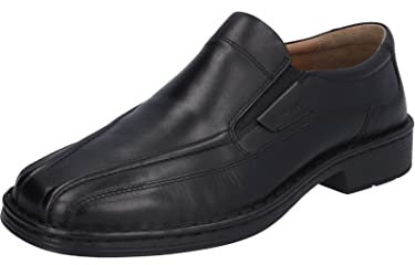 Josef Seibel Bradford 07 Herren Slipper, Schwarz (600 schwarz), 50 EU